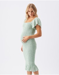 Ripe Maternity - Selma Shirred Dress