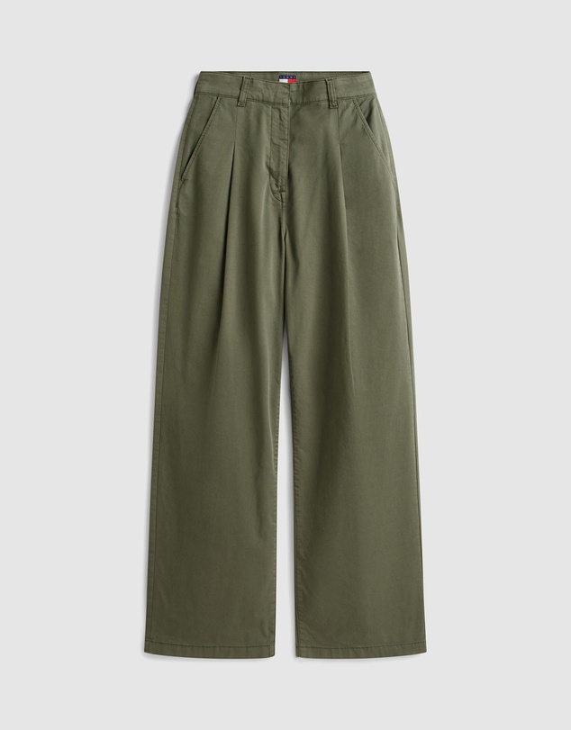Tommy Jeans - Claire Wide Leg Chino Pants