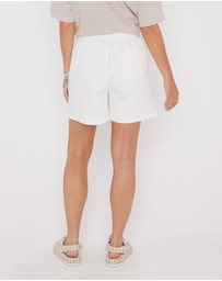 ALEXANDRA - Node Shorts White