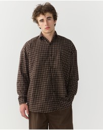 Justin Cassin - Hepburn Plaid Loose Shirt
