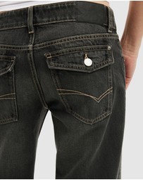 Cotton On - Ultra Low Flare Jeans