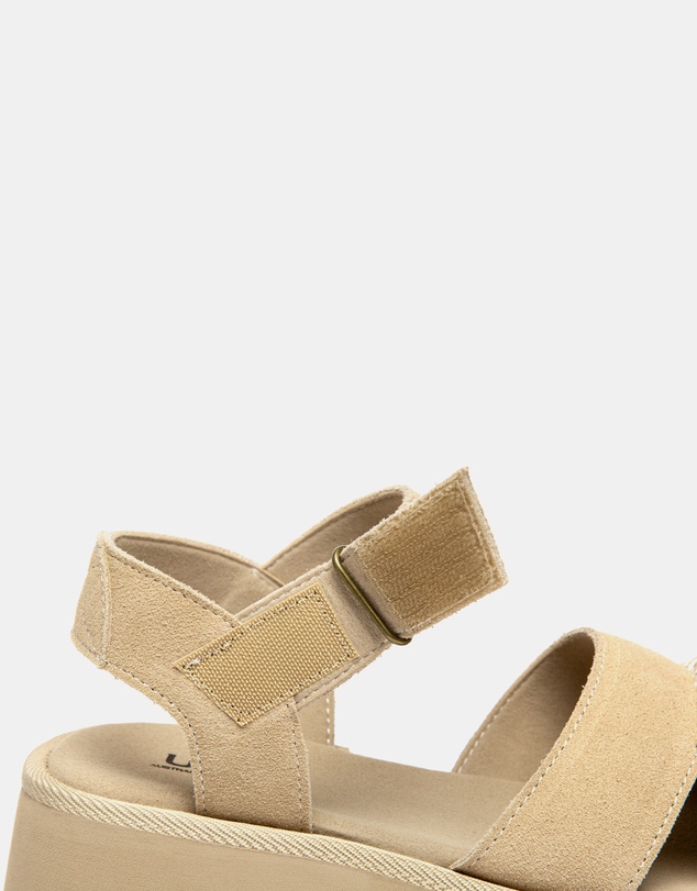 EVERAU - Australian Shepherd Ugg Eive Cow Suede Upper Loafer Oxfords Flats