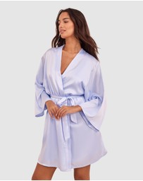 Bras N Things - Pippa Short Wrap - Light Blue