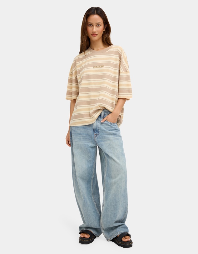 Volcom - Womens Triptronic Overized Long Sleeve T-Shirt