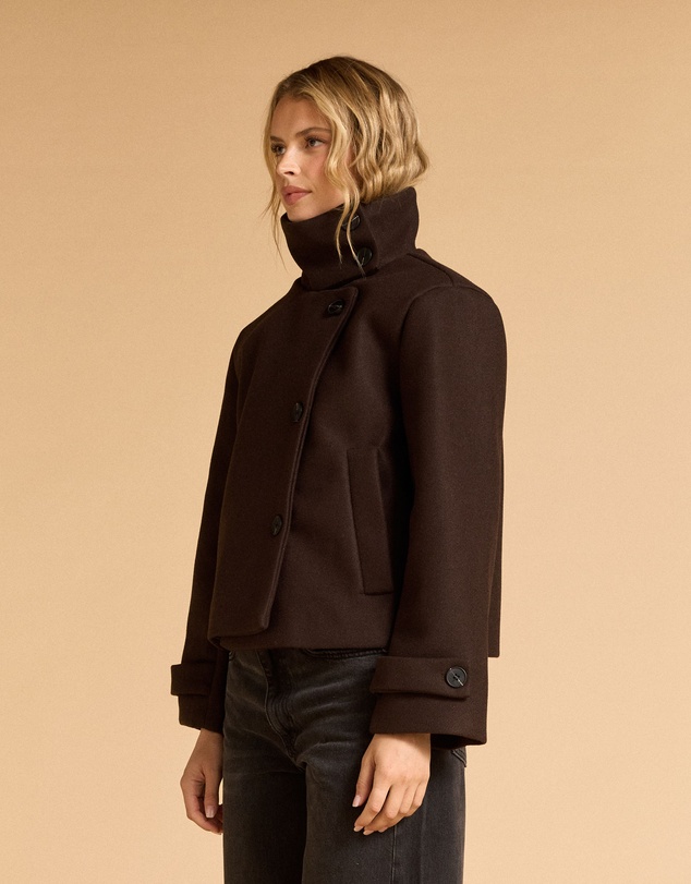 MVN - Short Funnel Neck Jacket