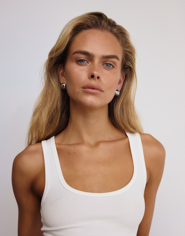 CENDRE - Odilla Huggie Earrings