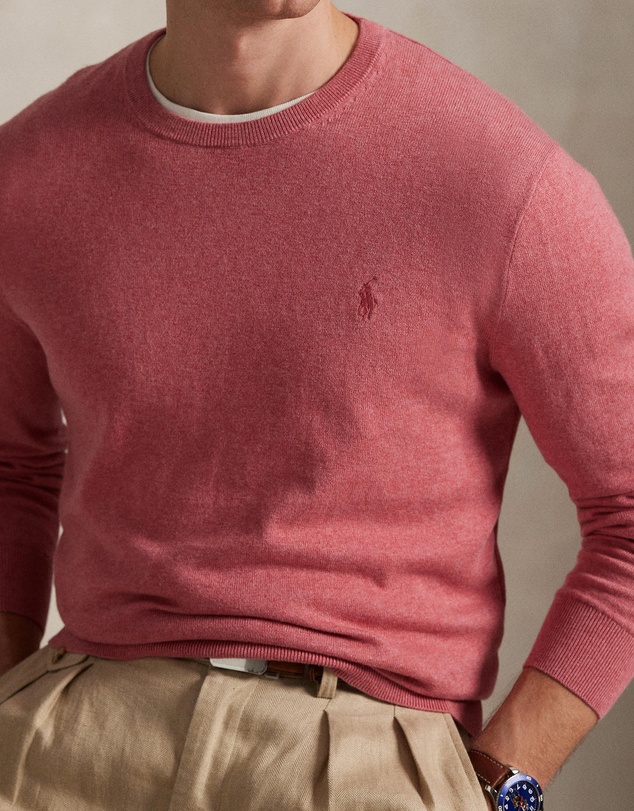 Polo Ralph Lauren - ICONIC EXCLUSIVE - Cotton-Cashmere Crewneck Sweater