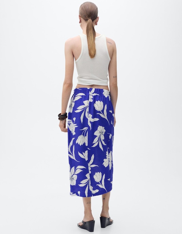 M.N.G - Floral Sarong Skirt