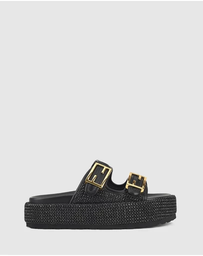 Siren - Aphrodite Woven Flatforms