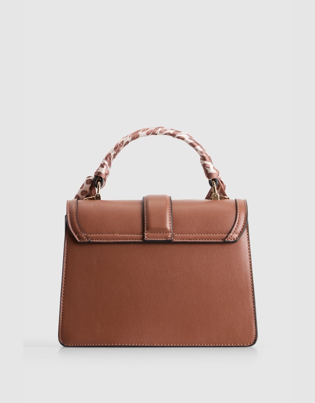 Laura Jones - Scarf Top Handle Bag