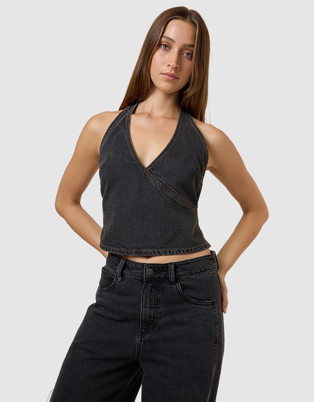 Thrills - Night Shift Denim Top