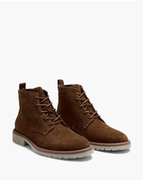 Aquila - Canyon Suede Lace-Up Boots