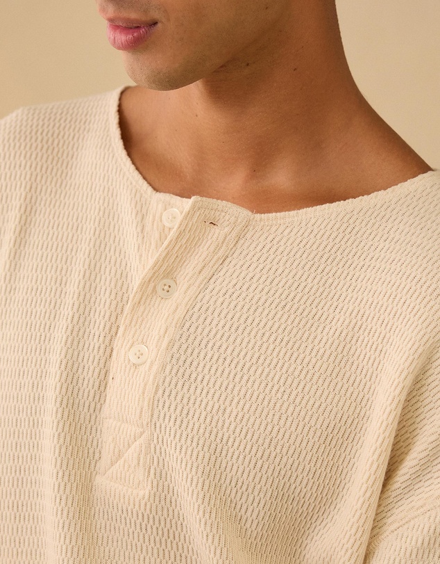 Charlton  - Japanese Waffle LS T-Shirt