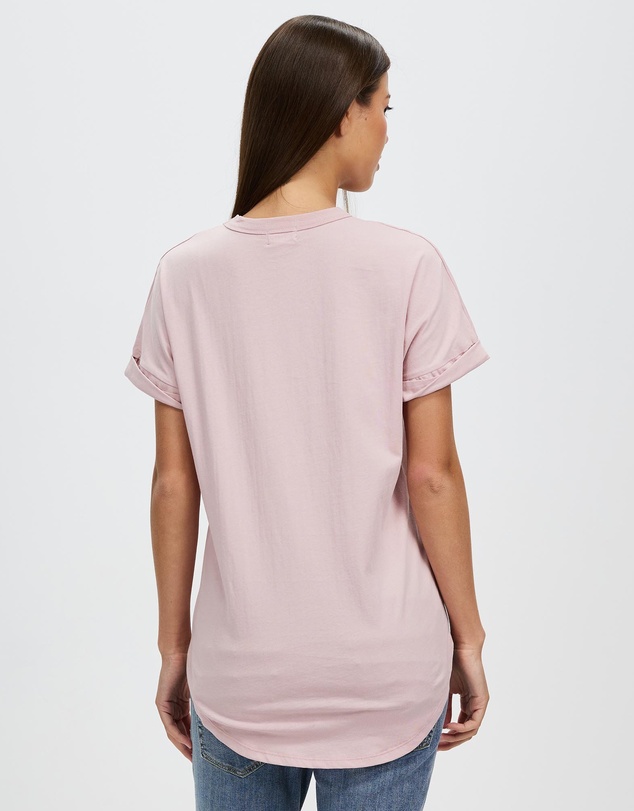 DRICOPER DENIM - Slouchy Dusty Pink Tee