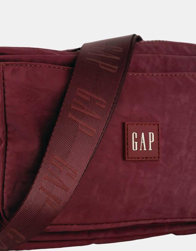 GAP - GAP Ladies Nylon Crossbody Bag in Wine