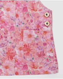 WITH LOVE FOR KIDS - Hazel Denim Pinafore Dress - Babies - Kids