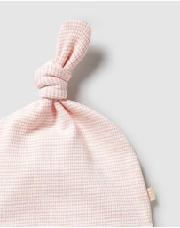Wilson & Frenchy - Organic Stripe Rib Knot Hat - Babies