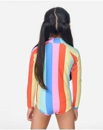 Rip Curl - Rainbow Stripe Surf Suit - Kids