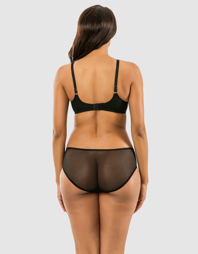 Parfait - Luxlacy Sheer Mesh & Lace Hipster Brief