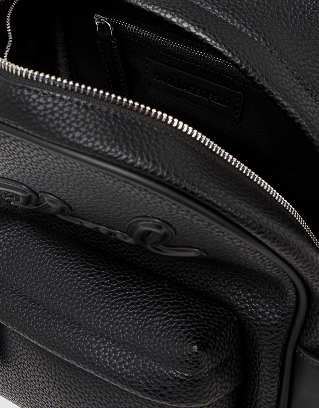Karl Lagerfeld - K/Skuare Grainy Small Backpack