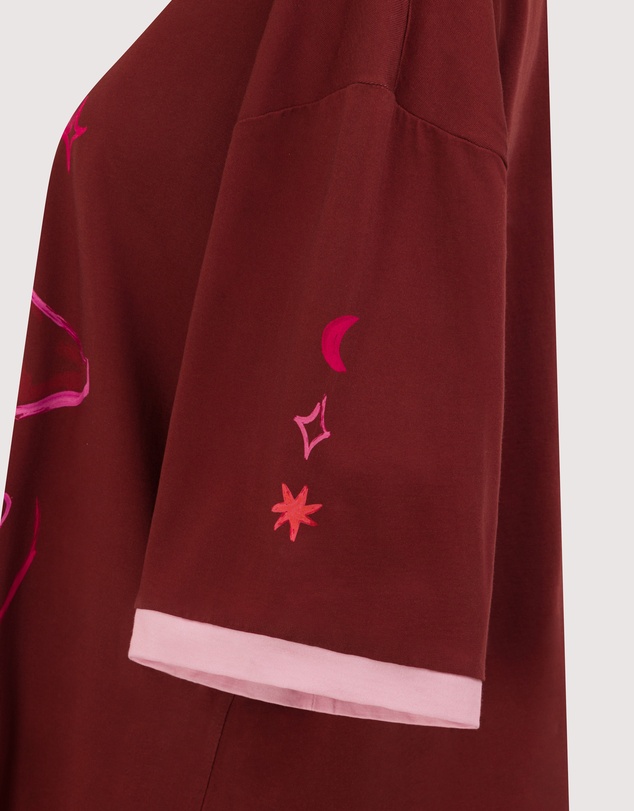 The Somewhere Co - Sagittarius Astrology Oversized Tee