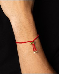 Nialaya Jewellery - String Bracelet with Adjustable Lock