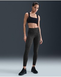 Nike - Zenvy Gentle-Support High-Waisted 7/8 Printed Leggings