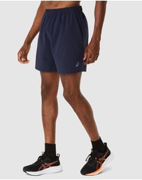 ASICS - Spiral Embroidery Woven 7 Inch Shorts