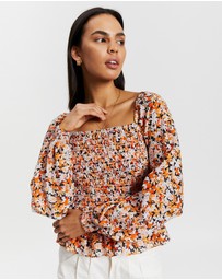 Sofia Irina - Smock Blouse