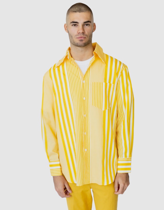 Justin Cassin - Pedro Striped Casual Shirt