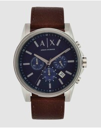 Armani Exchange - Brown Chronograph Watch