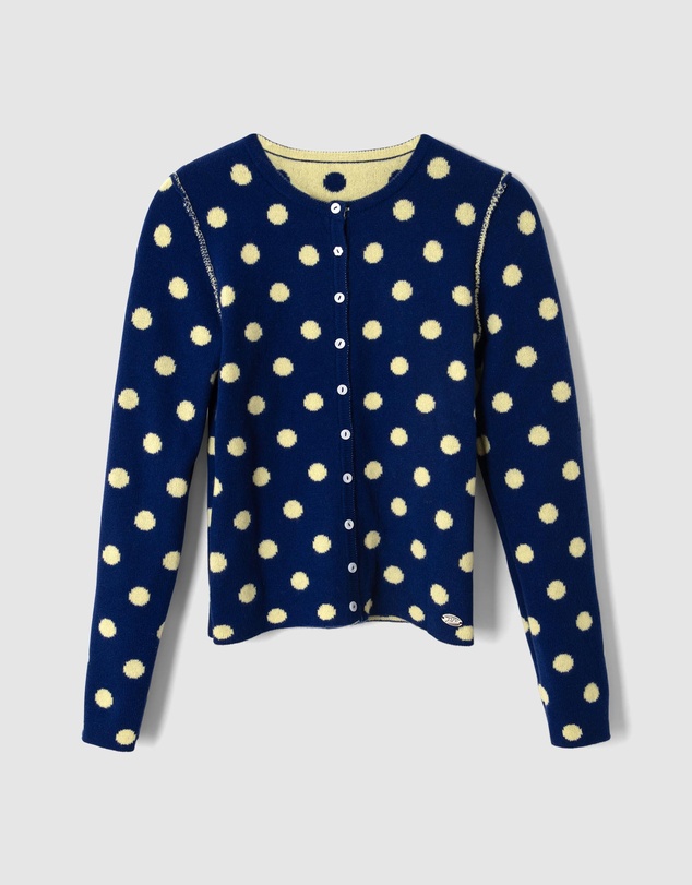 Damson Madder - Tabitha Reversible Cardigan