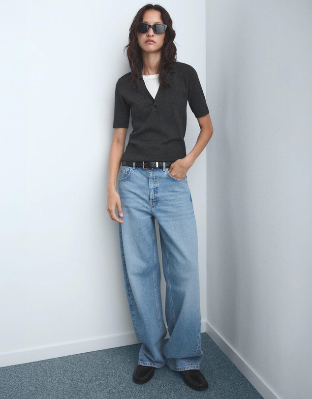 M.N.G - Mid-Rise Balloon Jeans
