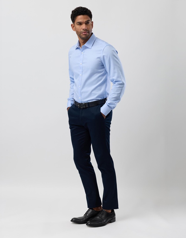 Brooksfield - Staple Textured Business Shirt