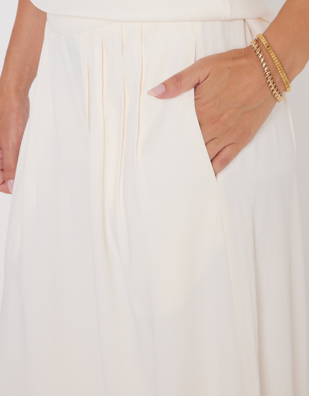 ALEXANDRA - Pizzi Pants Cream
