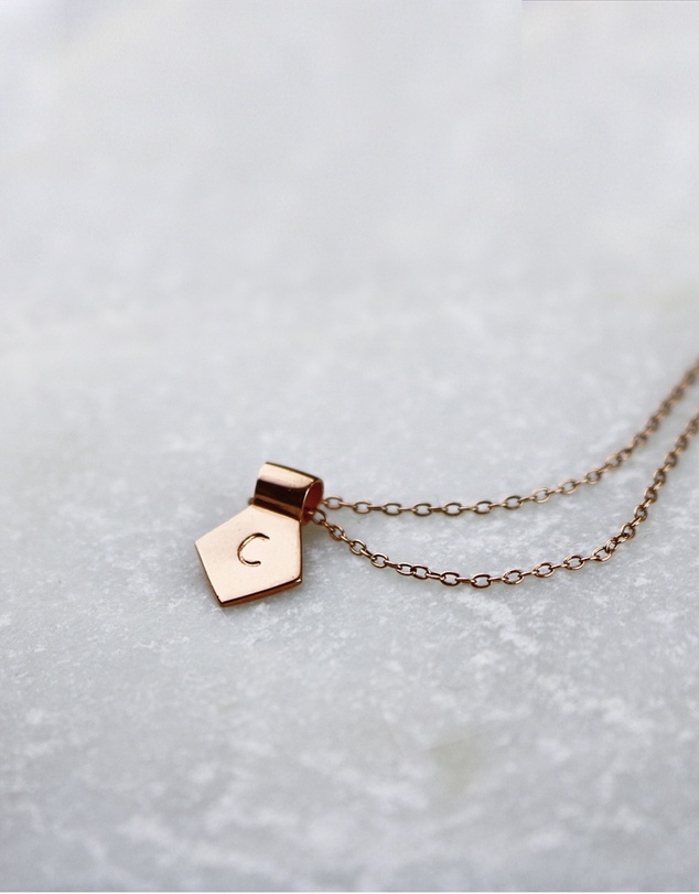 CA Jewellery - Letter Q Pendant Necklace Silver