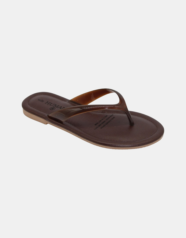 Human - Women's Sugar Jelly Strap Sandals Choc