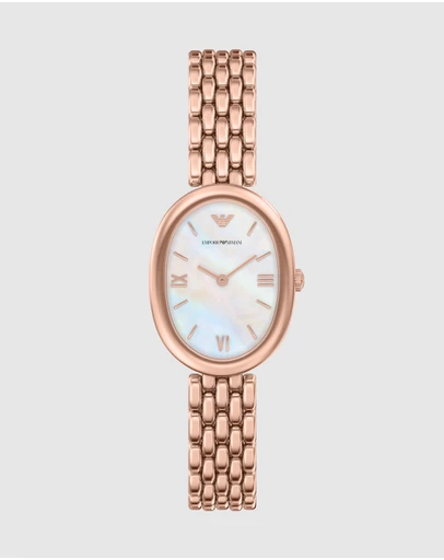 Emporio Armani - Rose Gold Analogue Watch