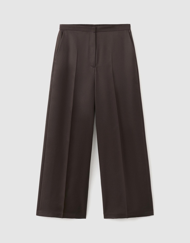 M.N.G - High-Waisted Lyocell Trousers