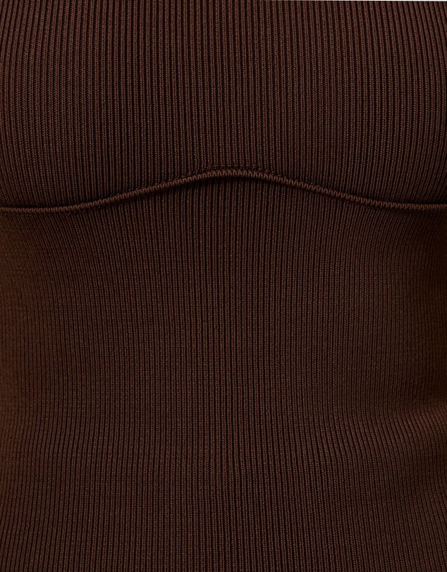 Tussah - Crew Neckline With Under Bust Seam Top
