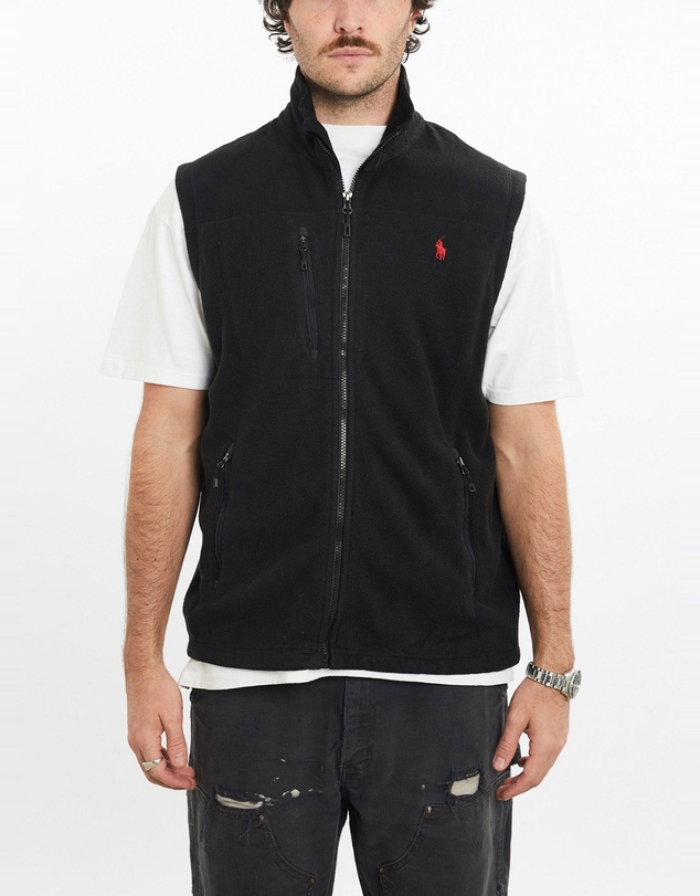 Vintage by The Real Deal - Pre Loved - Vintage Polo Ralph Lauren Fleece Vest