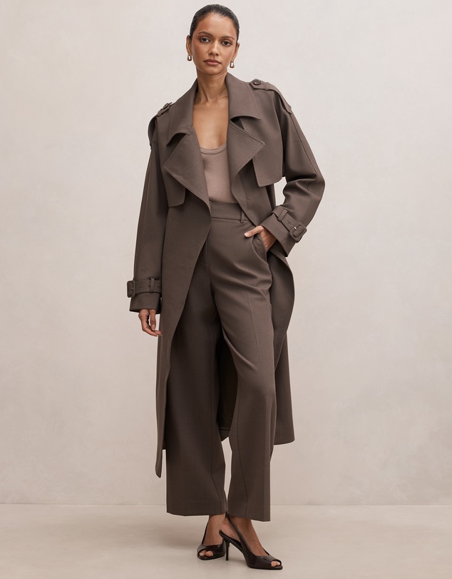 Forever New Petite - Maya Petite Trench Coat