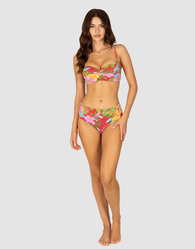 Baku Swimwear - Mahalo D/DD Cup Twist Bandeau Bikini Bra Top