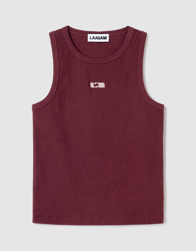 Laagam - Embroidered Logo Tank