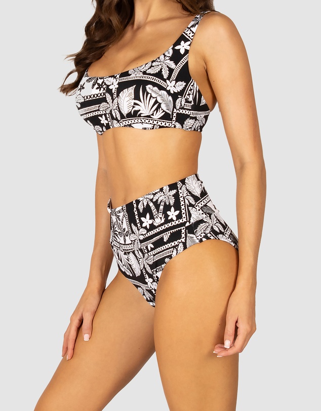 Baku Swimwear - Cruz Del Mar High Waist Bikini Bottom
