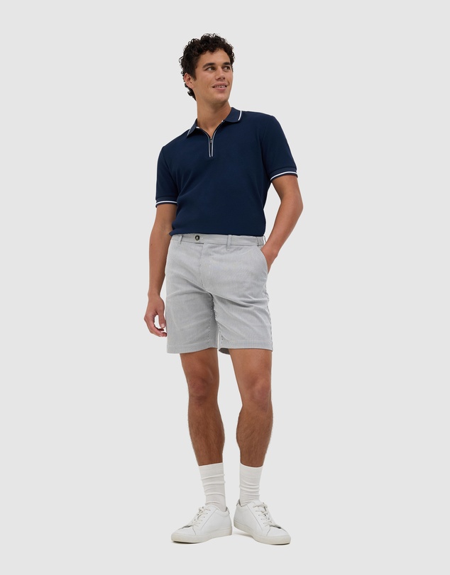 Politix - Finley Stripe Shorts