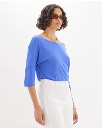 Amelius - Ottavia Three Quarter Batwing Tee
