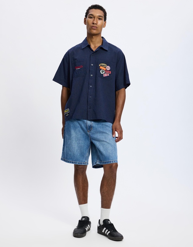 Thrills - Total Service Cropped Short Sleeve Work Shirt