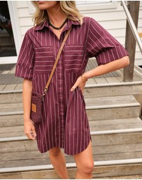 Ceres Life - Sara Mini Shirt Dress