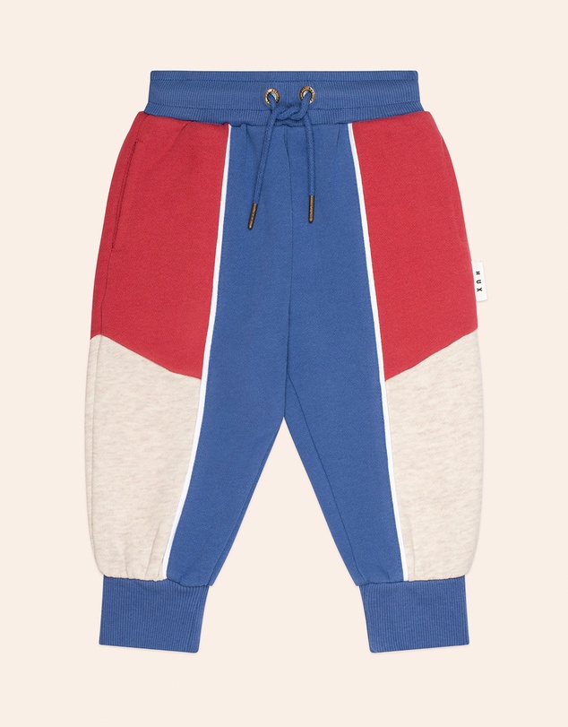 Huxbaby - Colour Block Spliced Pants - ICONIC EXCLUSIVE - Babies-Kids